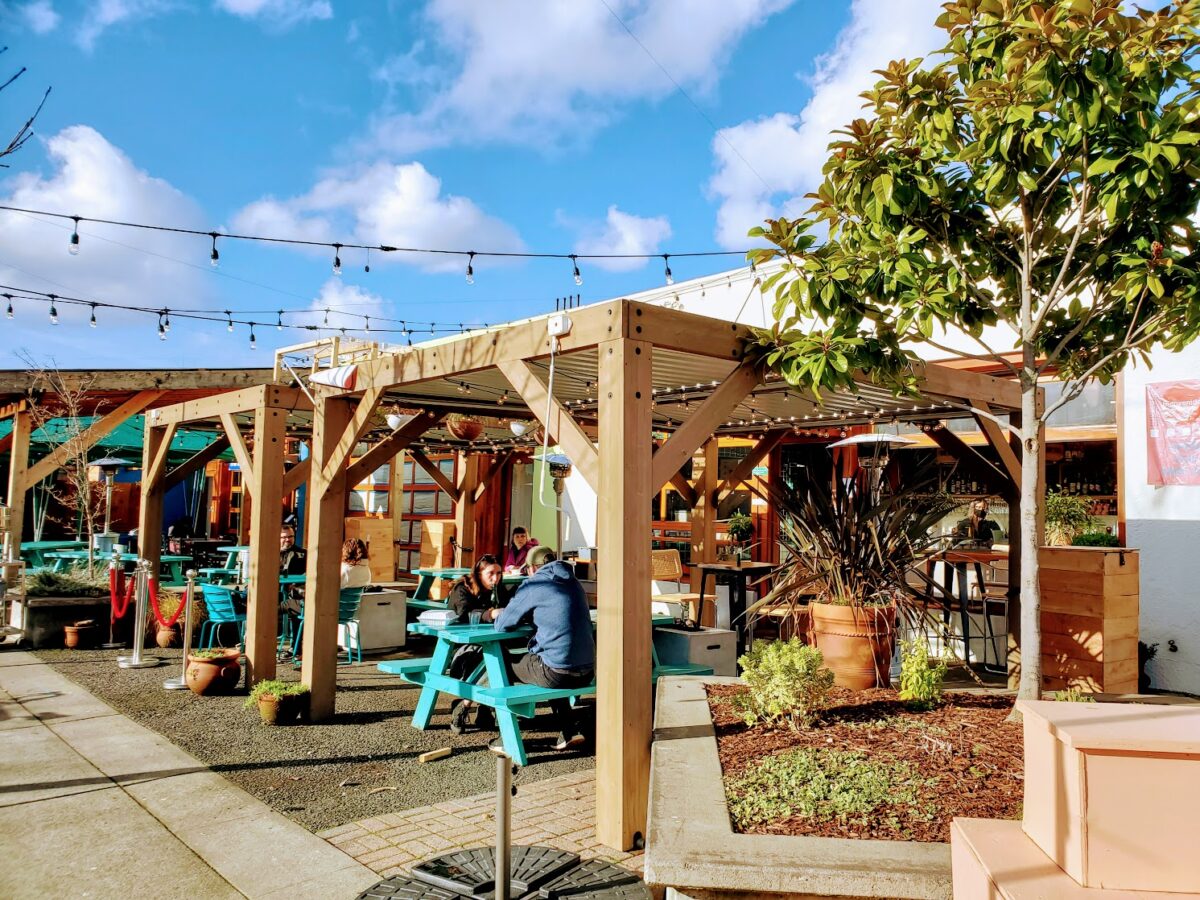Tropicale, Vibrant Kerns Hood food tour, food cart pods, fun places to drink in Portland