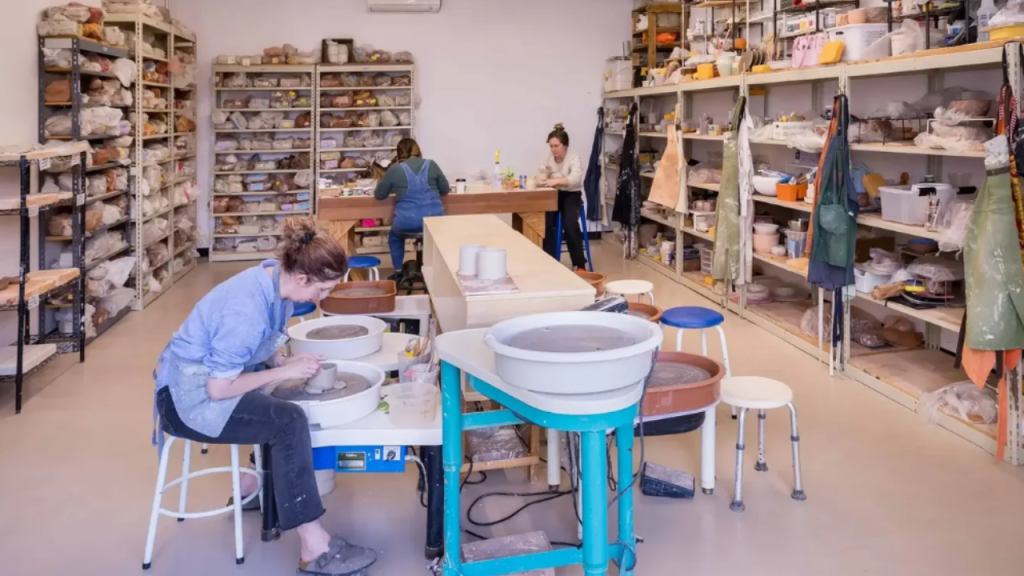 An image of the Mud Room Ceramic Studio.